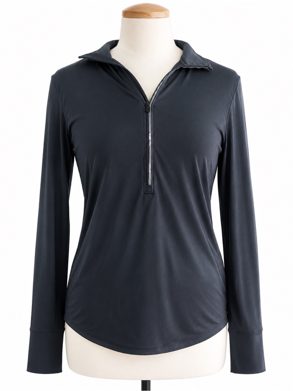 Under Armour Women's Long-Sleeve Quarter Zip Top - Charcoal
